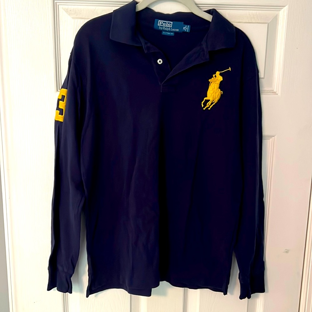 Long sleeve polo
